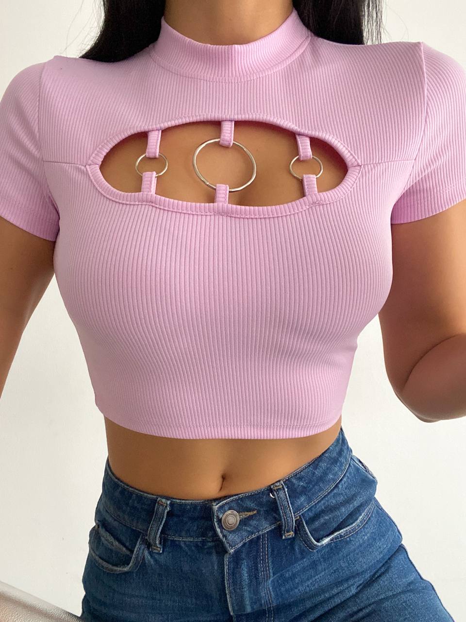 Fitilli Kaşkorse Önü Halka Crop