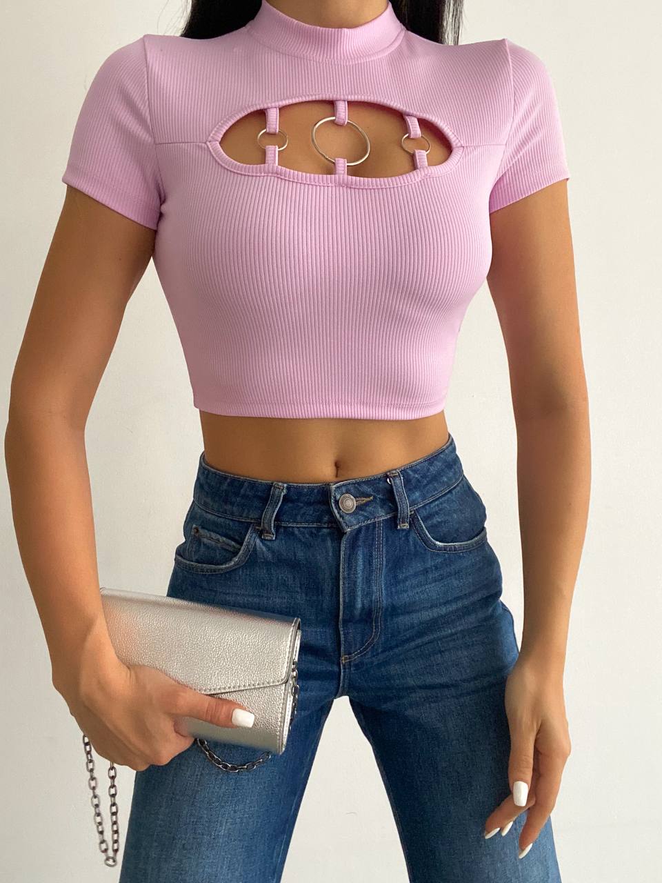 Fitilli Kaşkorse Önü Halka Crop