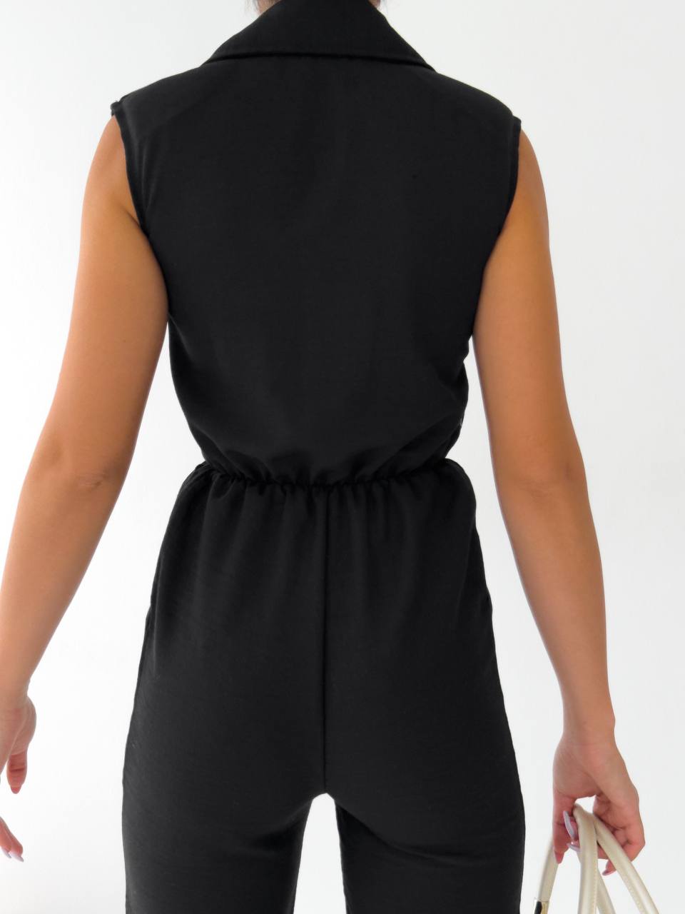 Keten Çıtçıtlı Vatkalı Tulum